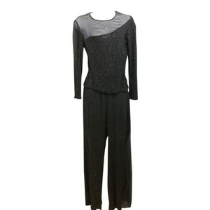 DURANT AND DIEGO COCKTAIL SILK PANT SET 4